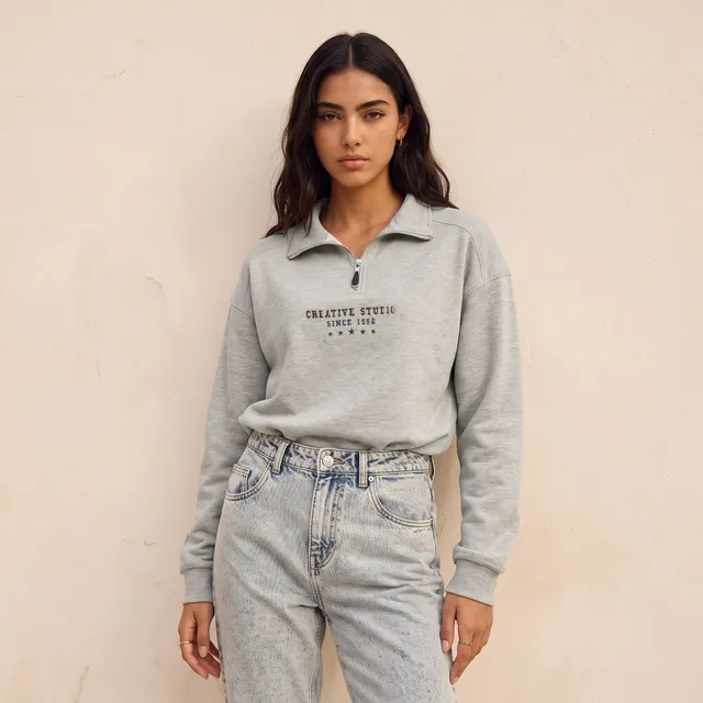 Splash Youth Half Zip Sweatshirt – image 6