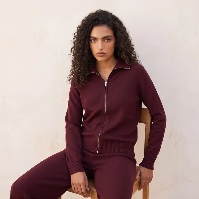 Splash Youth Textured Collared Cardigan – image 6