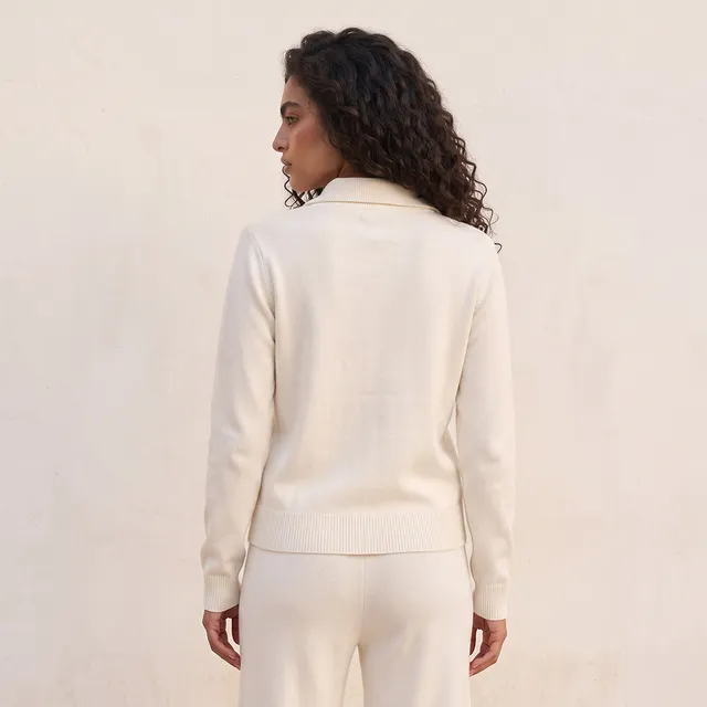Splash Youth Textured Collared Cardigan – image 4