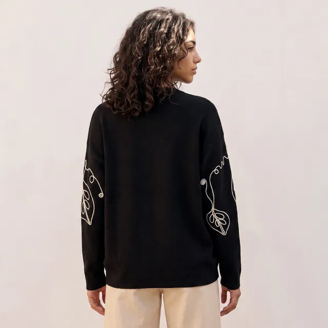 Splash Youth Embroidered Sweater – image 4