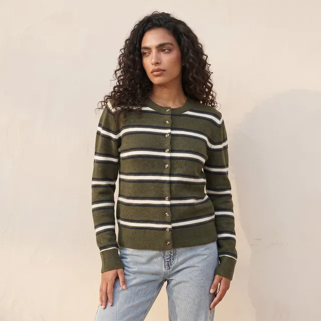 Splash Youth Striped Cardigan – image 2