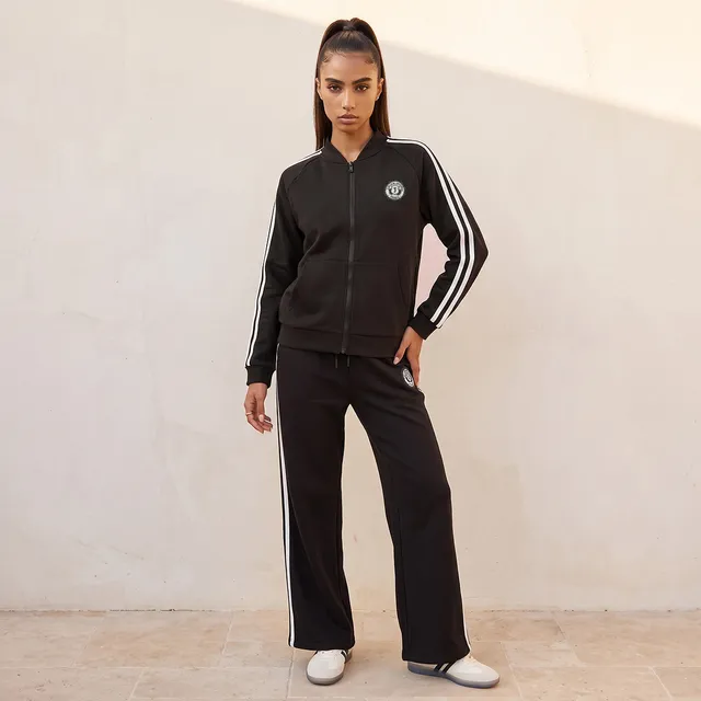 Splash Youth Striped Bomber Jacket with Zip Closure – image 3