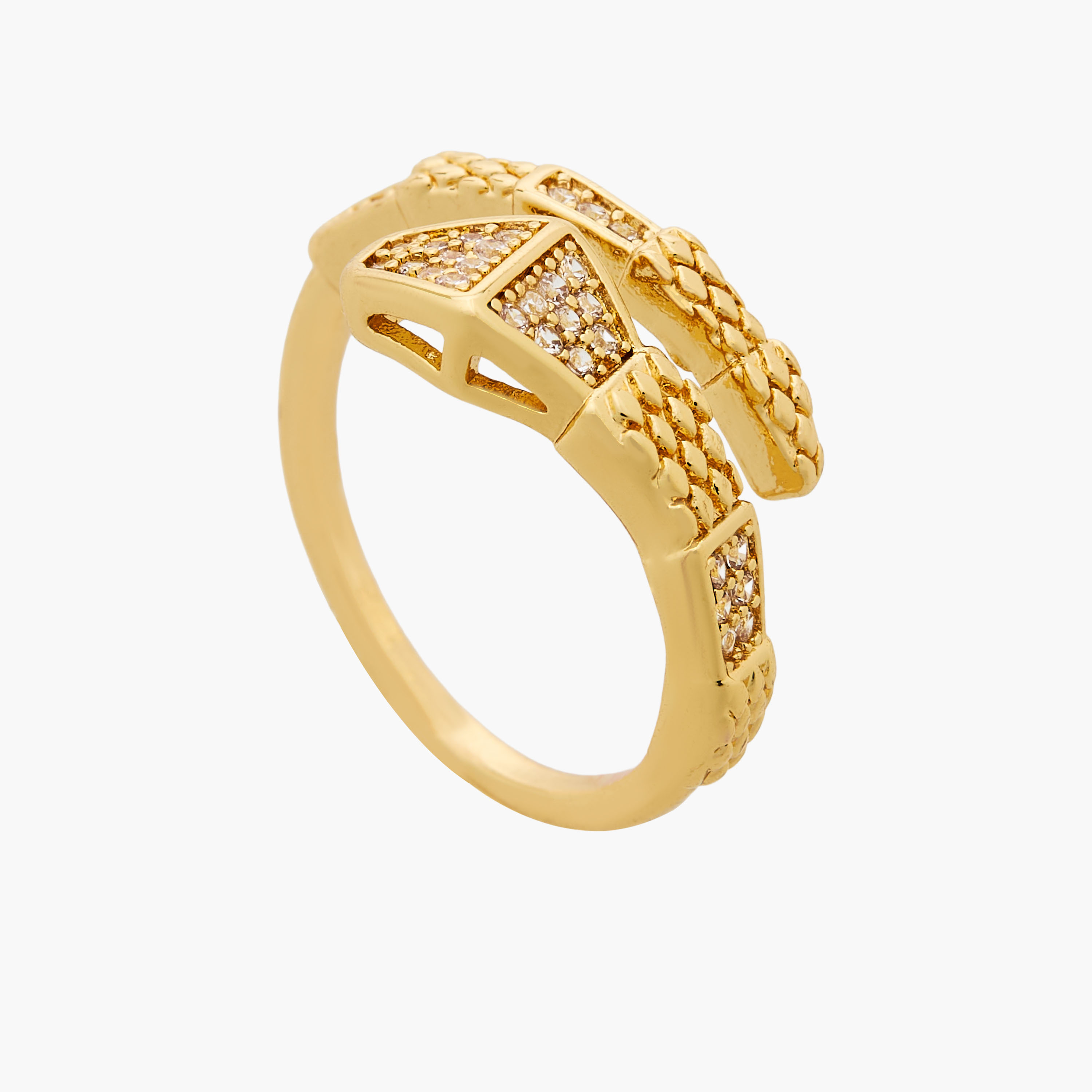 Metal Ring with Embellishment