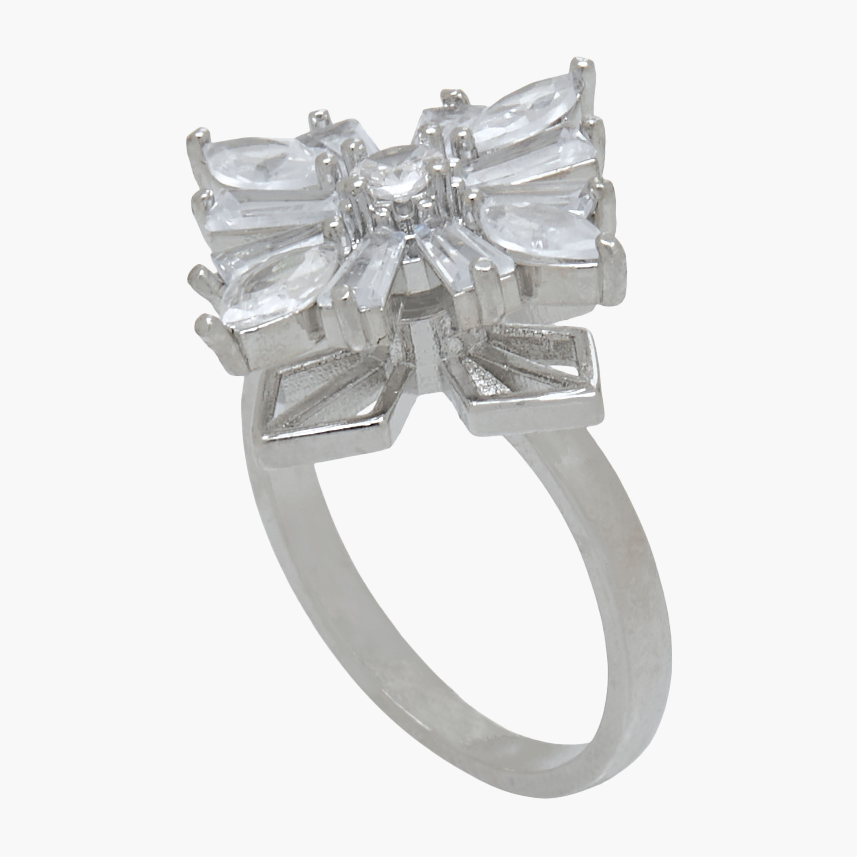Metal Cubic Zirconia Ring