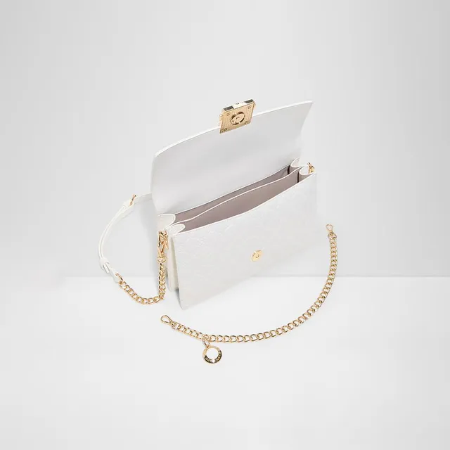 Aldo Evengelia Textured Mini Sling Bag with Flap Closure and Chain Strap – image 3