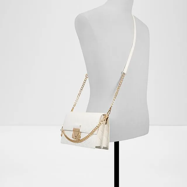 Aldo Evengelia Textured Mini Sling Bag with Flap Closure and Chain Strap – image 4