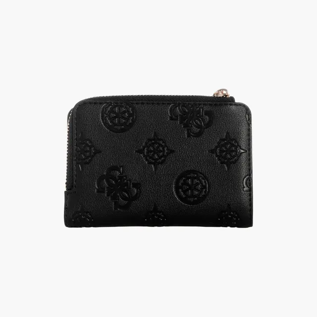 محفظة Guess Laurel II Monogram بسحاب إغلاق – صورة 2