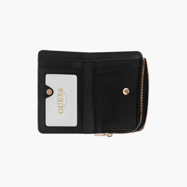 محفظة Guess Laurel II Monogram بسحاب إغلاق – صورة 3