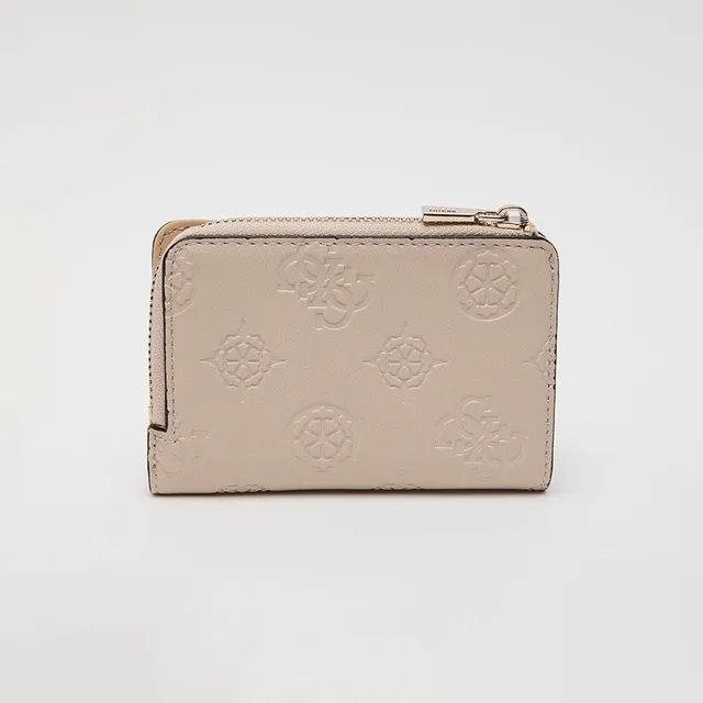 محفظة Guess Laurel II Monogram بسحاب إغلاق – صورة 5