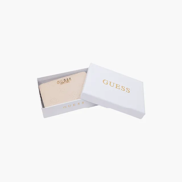 محفظة Guess Laurel II Monogram بسحاب إغلاق – صورة 9