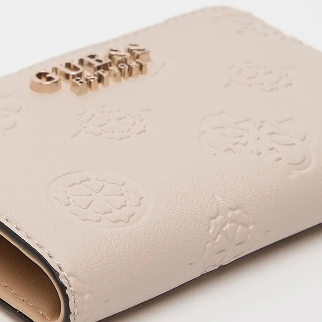 محفظة Guess Laurel II Monogram بسحاب إغلاق – صورة 5