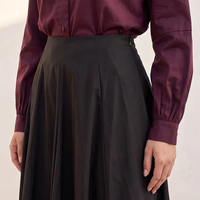 Splash Iconic Midi Length Cotton Panelled Skirt – image 6