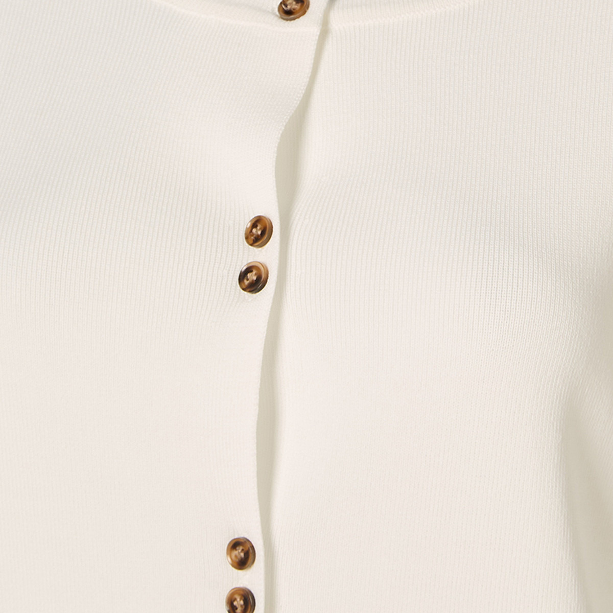 Splash Iconic Textured Round Neck Cardigan