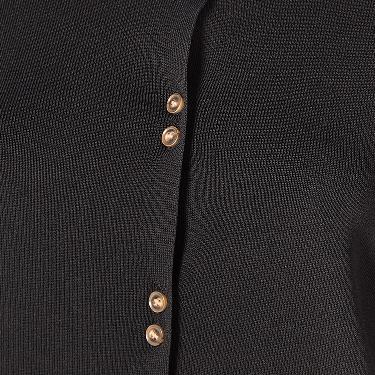 Splash Iconic Textured Round Neck Cardigan