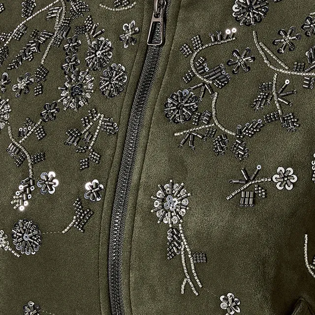 Splash Iconic Bomber Jacket with Embellishment – image 6