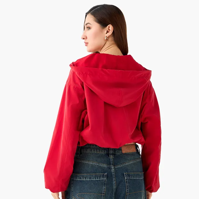 Lee Cooper Cropped Veronica Jacket with Hood – image 4