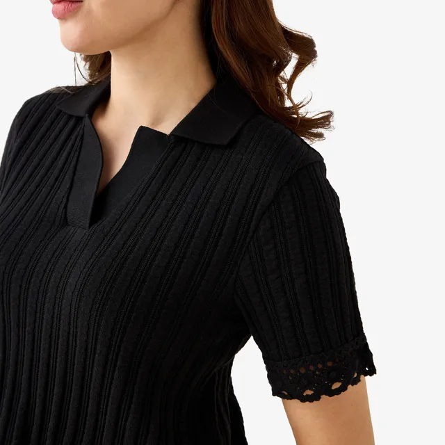 Lee Cooper Regular Fit Textured T-shirt – image 5