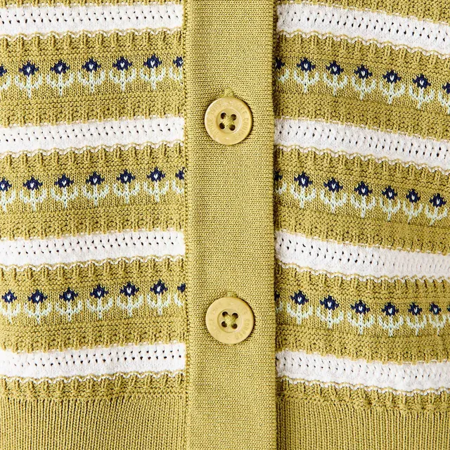 Lee Cooper Regular Fit Cardigan with Stripes – image 5
