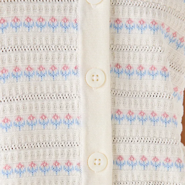 Lee Cooper Regular Fit Cardigan with Stripes – image 5