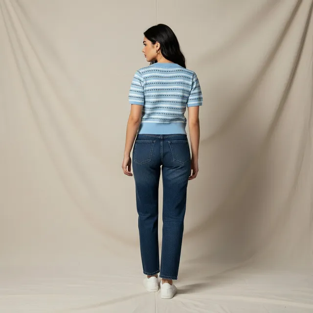 Lee Cooper Regular Fit Cardigan with Stripes – image 5