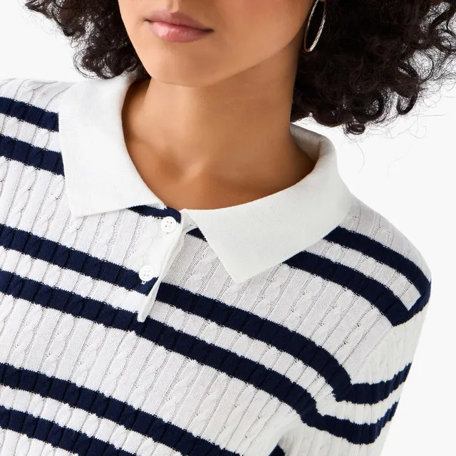 Lee Cooper Regular Fit Striped Polo T-shirt – image 7