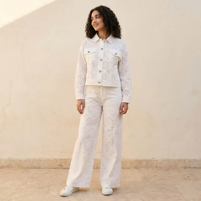 Lee Cooper Jacket with Schiffli Embroidery – image 4