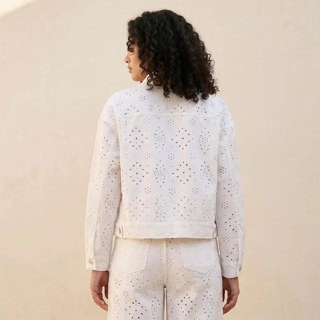 Lee Cooper Jacket with Schiffli Embroidery – image 5