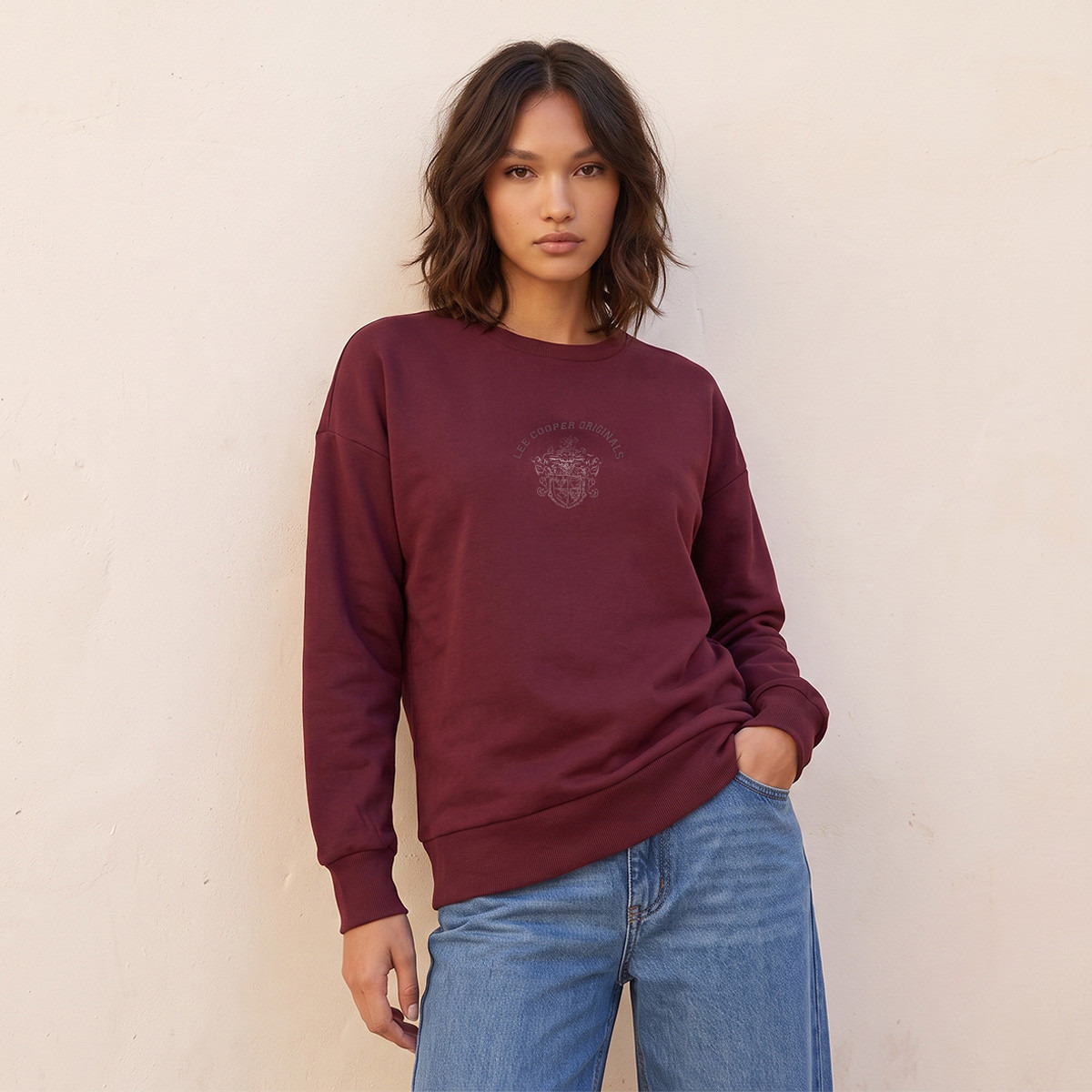 Lee Cooper Sweatshirt with Logo Print