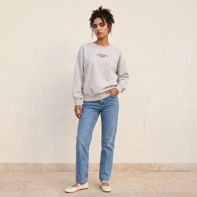 Lee Cooper Relaxed Fit Sweatshirt with Embroidery – image 3