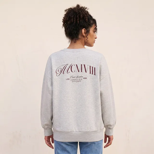 Lee Cooper Relaxed Fit Sweatshirt with Embroidery – image 4