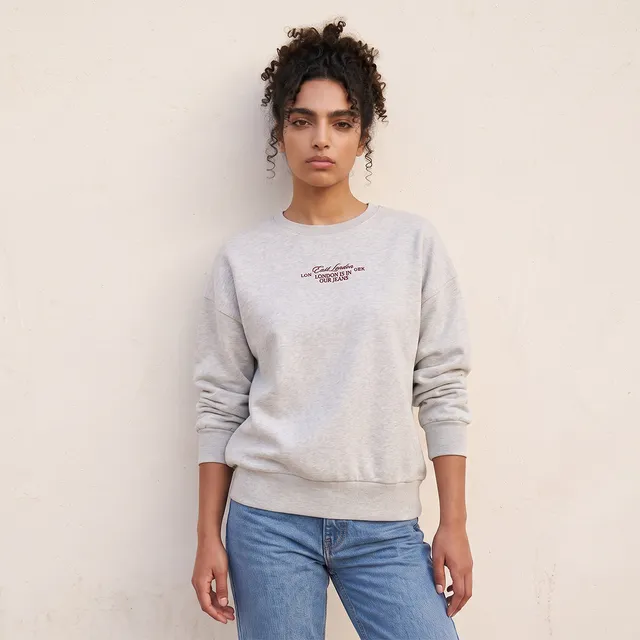 Lee Cooper Relaxed Fit Sweatshirt with Embroidery – image 5