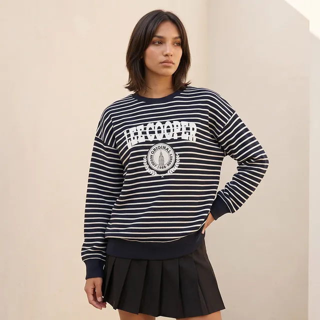 Lee Cooper Sweatshirt with Stripes
