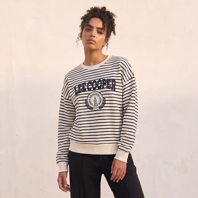 Lee Cooper Sweatshirt with Stripes – image 4