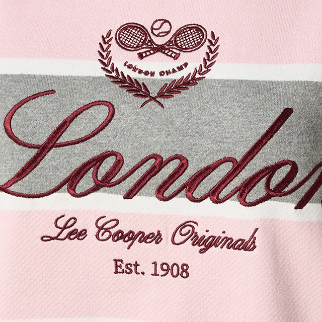 Lee Cooper Oversized Sweatshirt with Logo Print – image 6