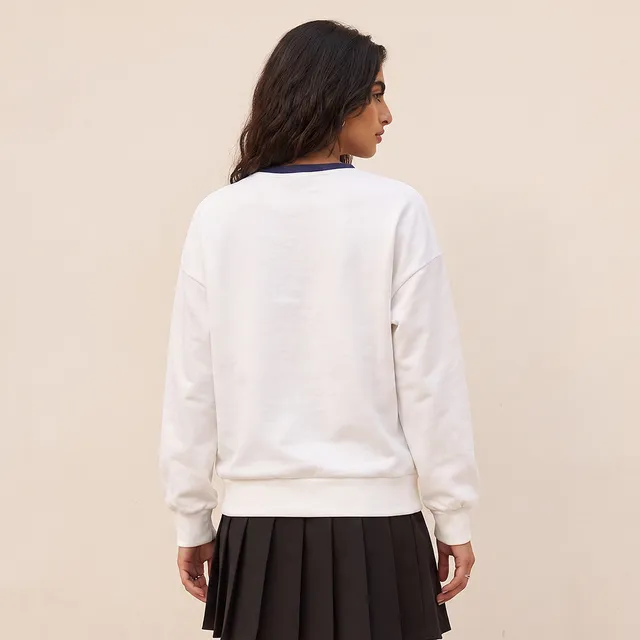Lee Cooper Oversized Sweatshirt with Logo Print – image 3