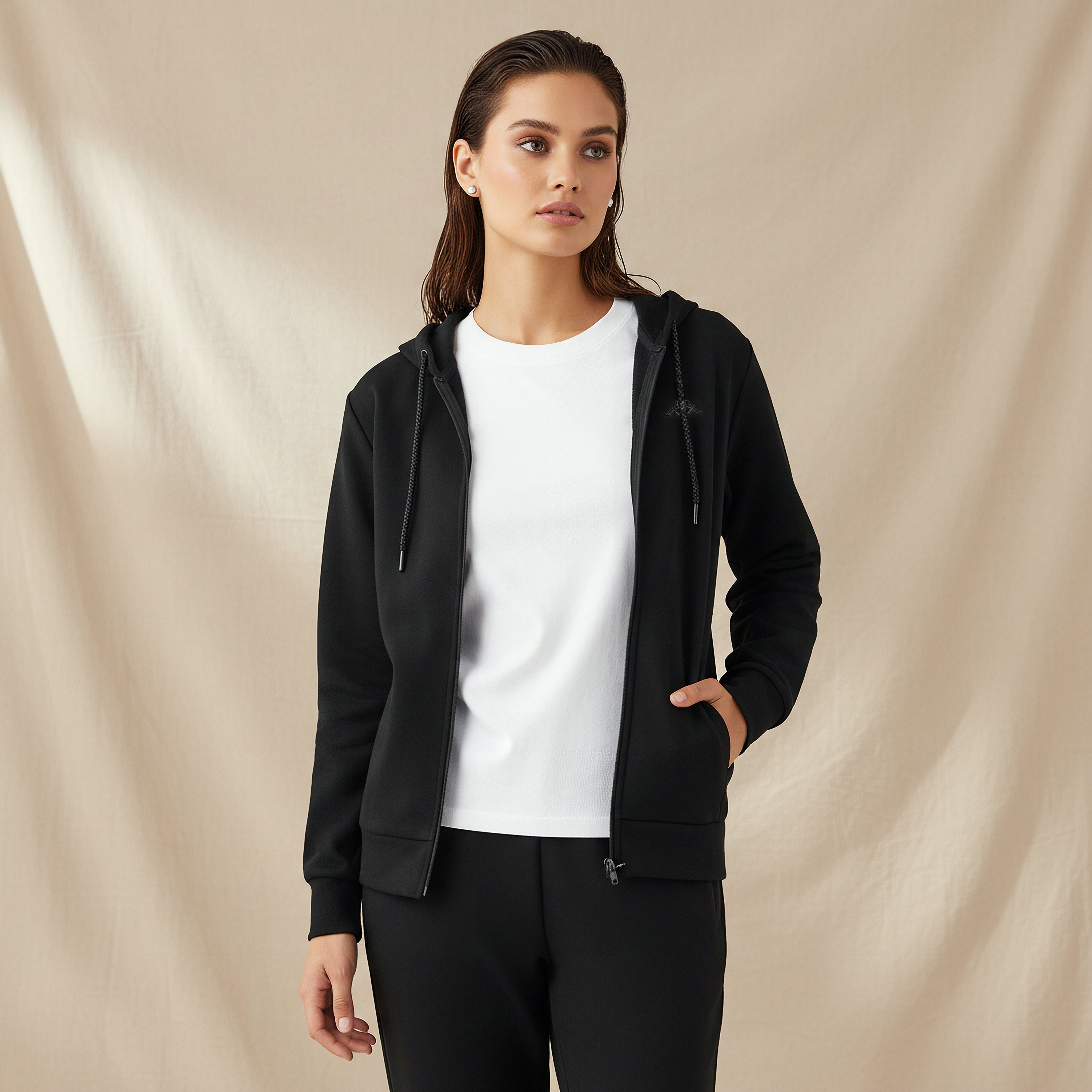 Kappa Women's Zip Hooded Sweatshirt
