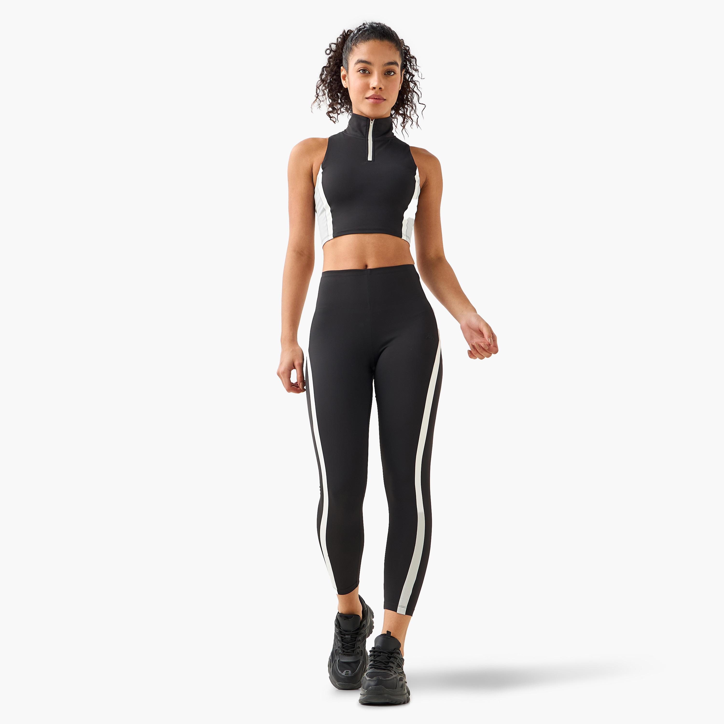 Kappa Women Colourblocked Leggings