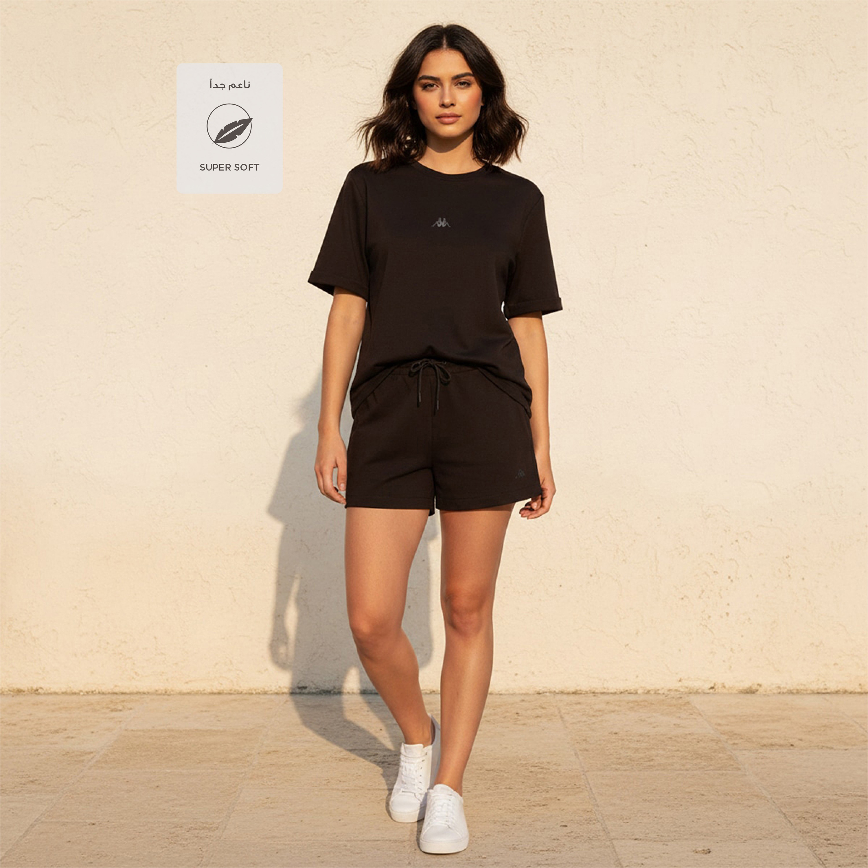 Kappa 2 Way Stretch Printed T-shirt