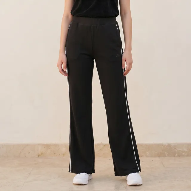 Kappa Ribbed Wide Leg Pants