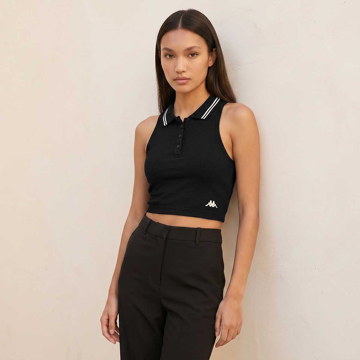 Kappa Sleeveless Polo T-shirt