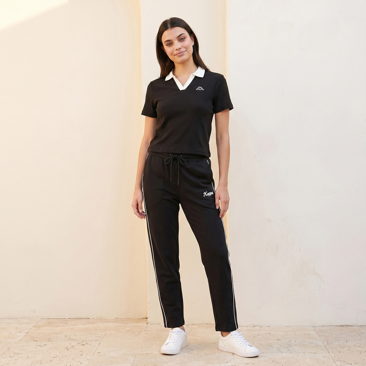Kappa Johnny Collar 2 Way Stretch Polo T-shirt