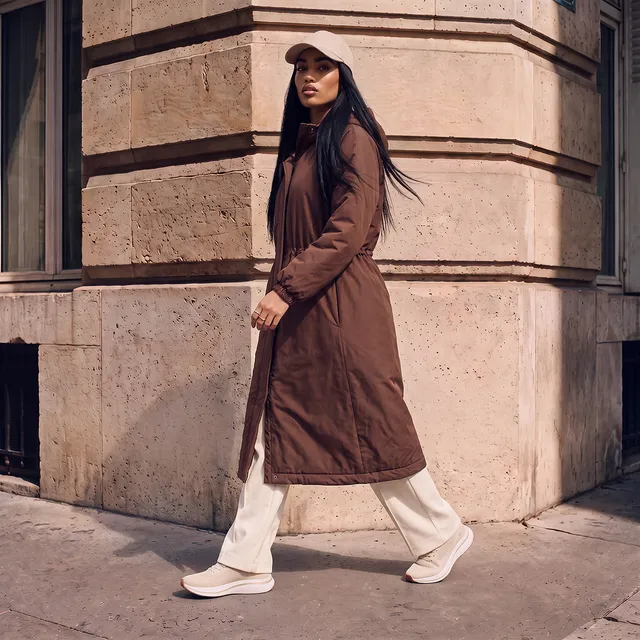 Kappa Hooded Long Coat