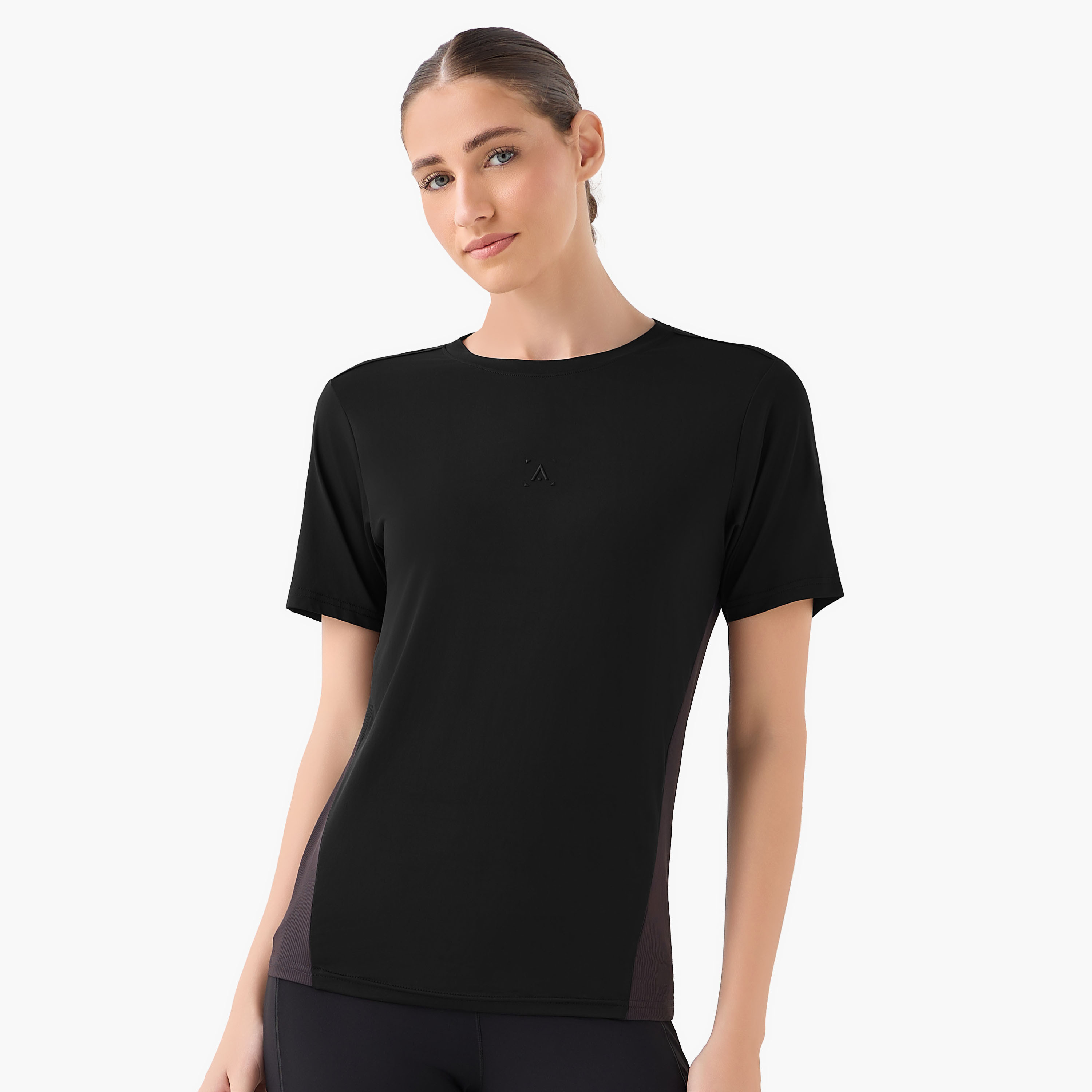 Women 2 Way Stretch Performance T-shirt