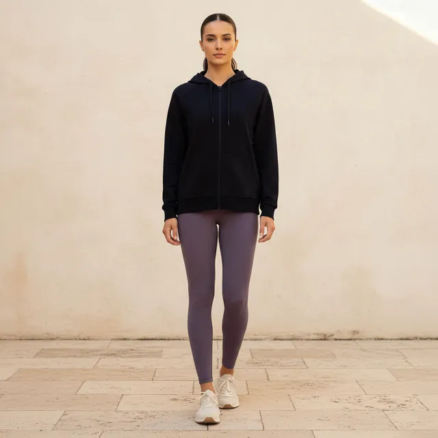 Women Zip-Through Hoodie – image 5