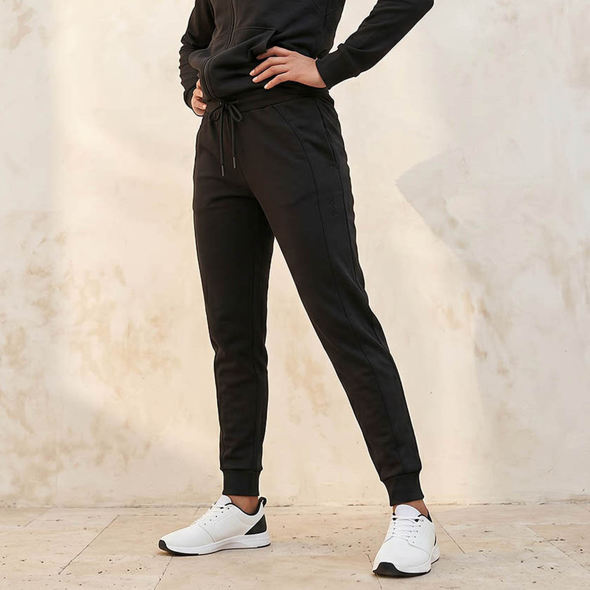 Women Drawstring Waist Joggers