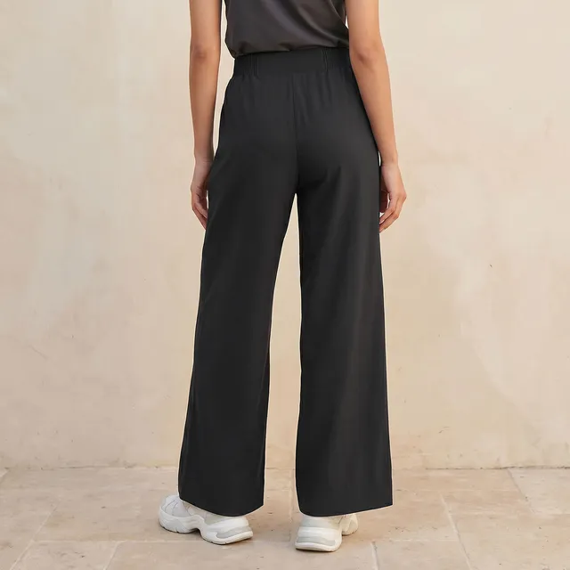 Soft Touch 2-Way Stretch Wide Leg Track Pants – image 4