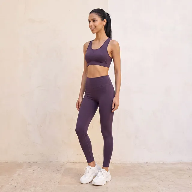 Seamless Racerback Sports Bra – image 5