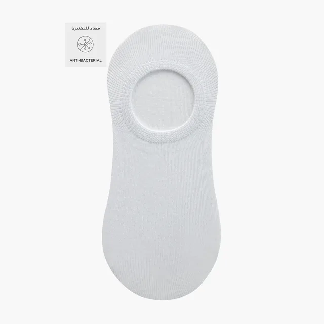 Set of 3 - Ribbed Invisible Socks with Antibacterial Protection – image 2