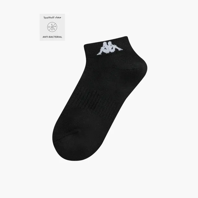 Set of 3 - Kappa Logo Print Ankle Length Socks with Antibacterial Protection – image 2