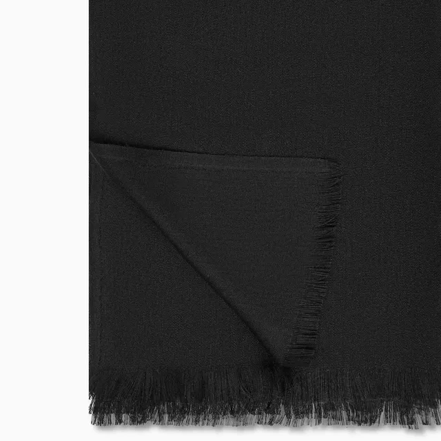 Scarf with Fringe Detail – image 4